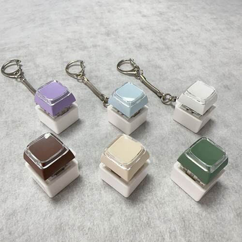 减压按键发光机械轴双层pb