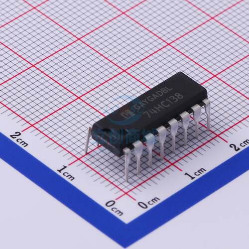 信号开关/编解码器/多路复用器 74HC138N DIP-16 HGSEMI(华冠)