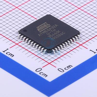 单片机(MCU/MPU/SOC) ATMEGA32A-AU TQFP-44_10x10x08P MIC 全新