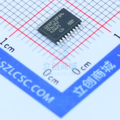 单片机(MCU/MPU/SOC) GD32F130F8P6TR TSSOP-20 全新原装进口