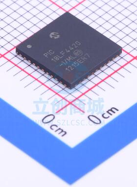 单片机(MCU/MPU/SOC) PIC18LF4420-I/ML QFN-44 MIC 全新原装进口