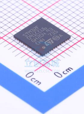 单片机(MCU/MPU/SOC) STM32F091CCU6 UFQFPN-48 ST 全新原装进口