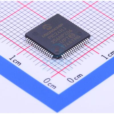 单片机(MCU/MPU/SOC) PIC24HJ256GP206-I/PT TQFP-64 MIC 全新原