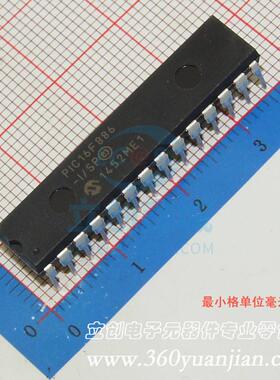 单片机(MCU/MPU/SOC) PIC16F886-I/SP DIP-28_300mil MIC 全新原