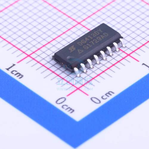 模拟开关/多路复用器 DG413DY-E3 SOIC-16_150mil VISHAY(威世)