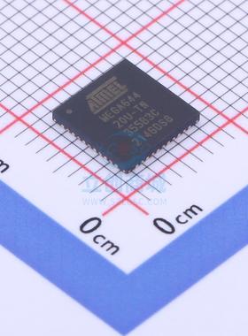 单片机(MCU/MPU/SOC) ATMEGA644-20MUR VQFN-44(7x7) MIC 全新原