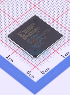 可编程逻辑器件(CPLD/FPGA) XC3S50A-4VQG100I VQFP-100(14x14)
