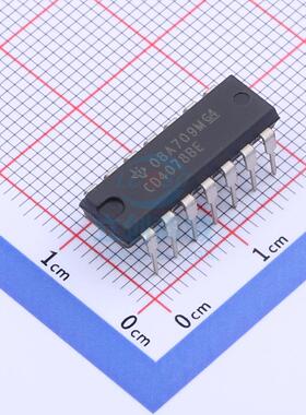 逻辑门 CD4078BE DIP-14 TI全新原装进口