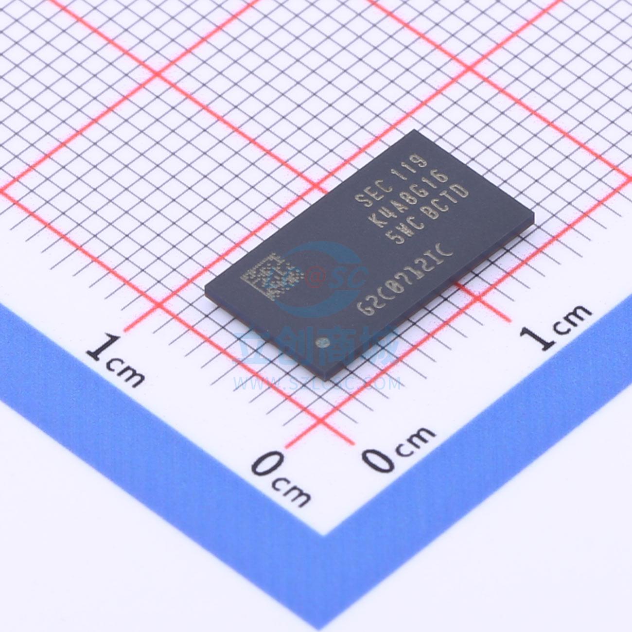 DDR SDRAM K4A8G165WC-BCTD FBGA-96 SAMSUNG(三星半导体)