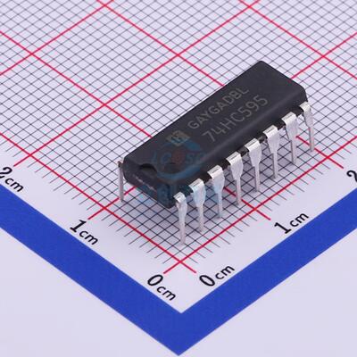 寄存器 74HC595N DIP-16 HGSEMI(华冠)