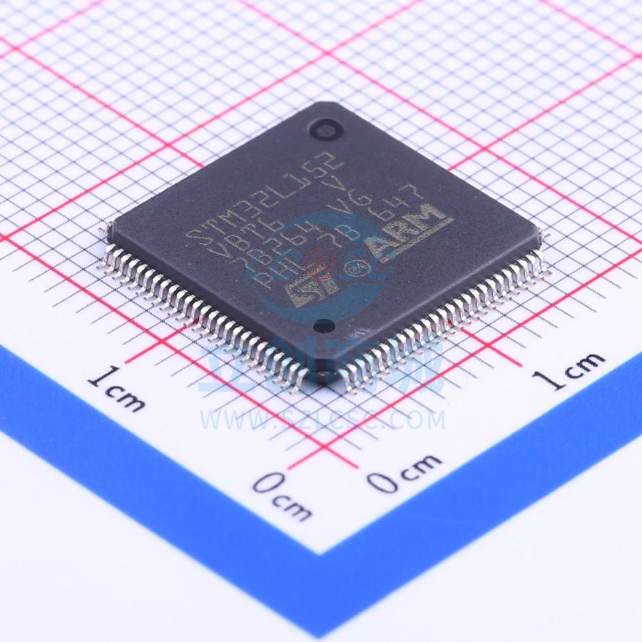 单片机(MCU/MPU/SOC) STM32L152vBT6 LQFP-100 ST全新原装进口