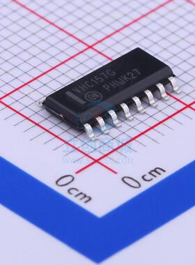 信号开关/编解码器/多路复用器 MC74VHC157DR2G SOIC-16 ON 全新