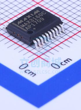 多协议收发器 MAX3160CAP+T SSOP-20_208mil MAXIM 全新原装进口