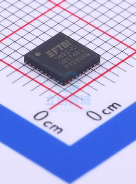 USB芯片 FT232RQ-REEL QFN-32_5x5x05P FTDI(飞特帝亚)