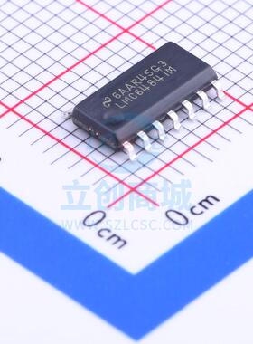 运算放大器 LMC6484IMX/NOPB SOIC-14_150mil TI 全新原装进口