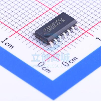 运算放大器 LMC6484IMX/NOPB SOIC-14_150mil TI 全新原装进口