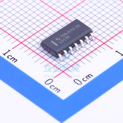 逻辑门 SN74LS136DR SOIC-14 TI全新原装进口