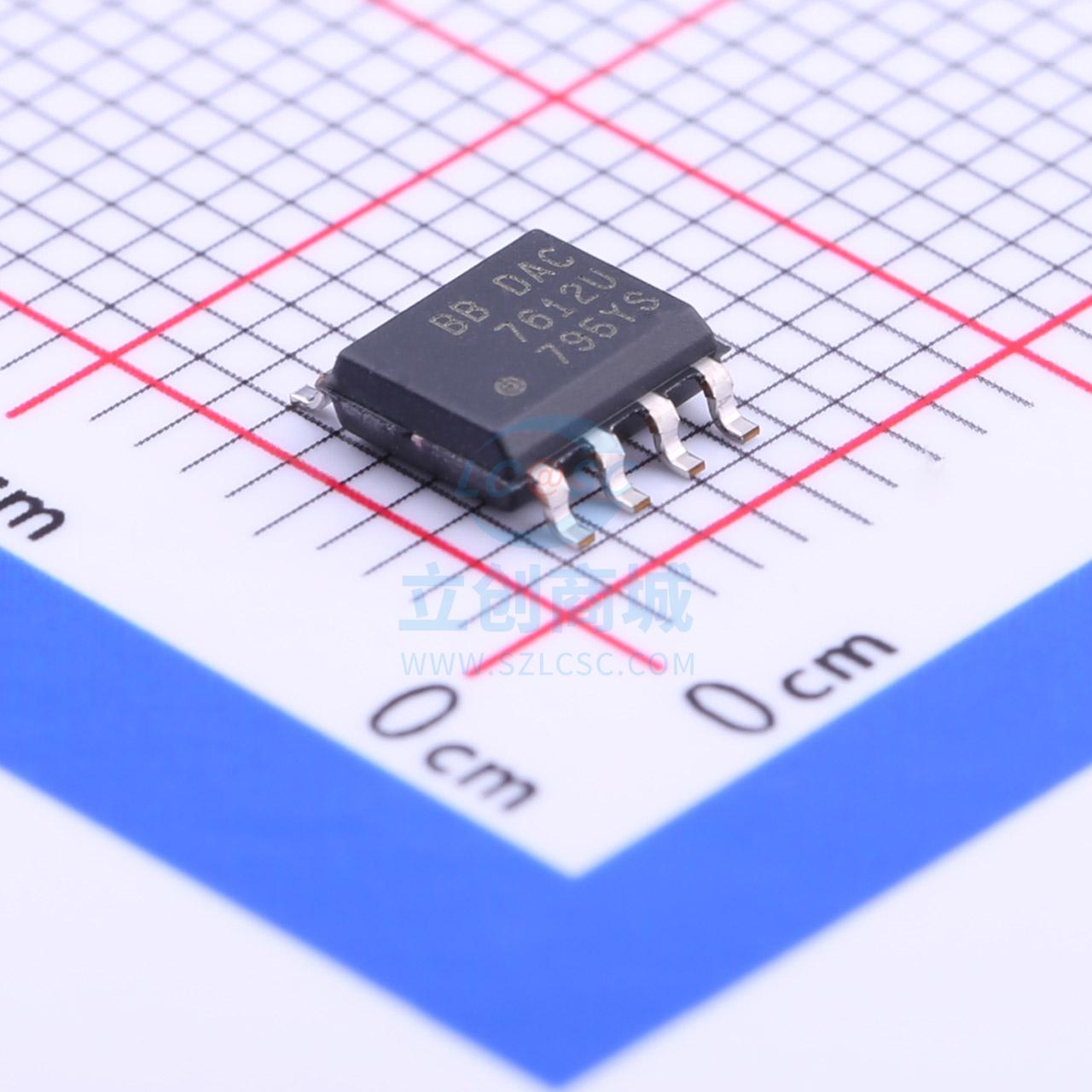 数模转换芯片DAC DAC7612U SOIC8_39MM TI 全新原装进口