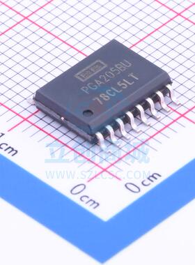 仪表放大器 PGA205BU SOIC-16 TI()