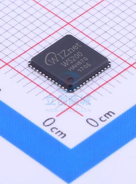以太网芯片 W5200 QFN-48_7x7x05P WIZNET