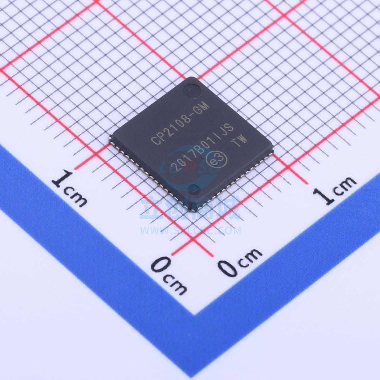 USB芯片 CP2108-B03-GMR QFN-64 SILICON LABS(芯科)