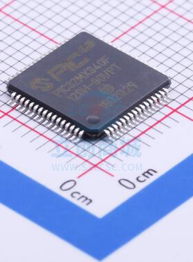 单片机(MCU/MPU/SOC) PIC32MX340F128H-80I/PT TQFP-64 MIC 全新