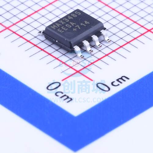 RS-485/RS-422芯片 MAX3485EESA+T SOIC-8_150mil MAXIM 全新原装