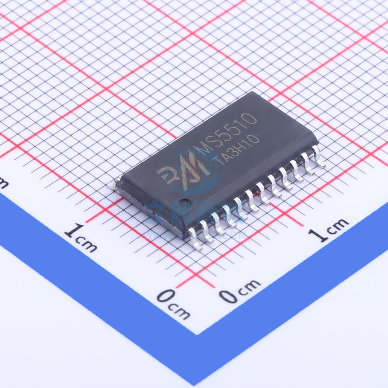 模数转换芯片ADC MS5510 SOP-24 杭州瑞盟
