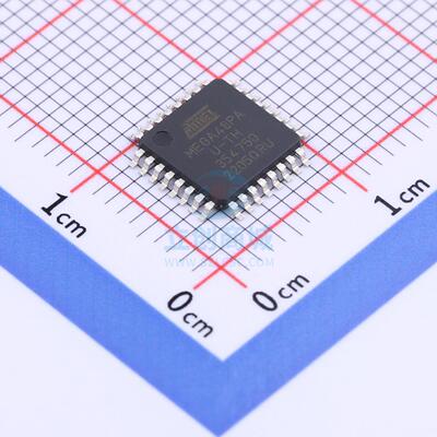 单片机(MCU/MPU/SOC) ATMEGA48PA-AUR TQFP-32(7x7) MIC 全新原装