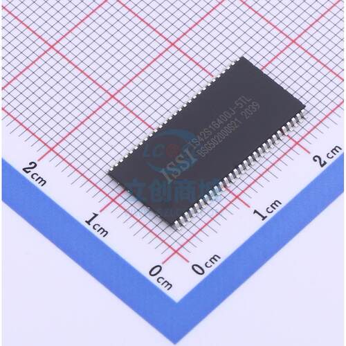 同步动态随机存取内存(SDRAM) IS42S16400J-5TL TSOPII-54 ISSI(