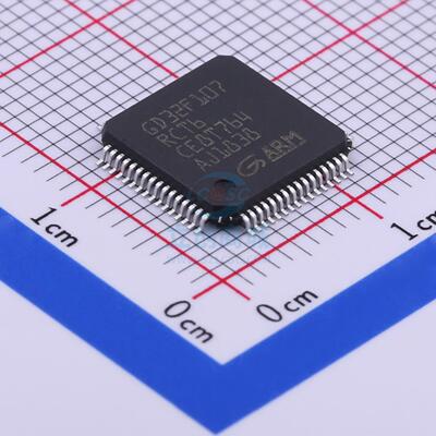 单片机(MCU/MPU/SOC) GD32F107RCT6 LQFP-64 全新原装进口