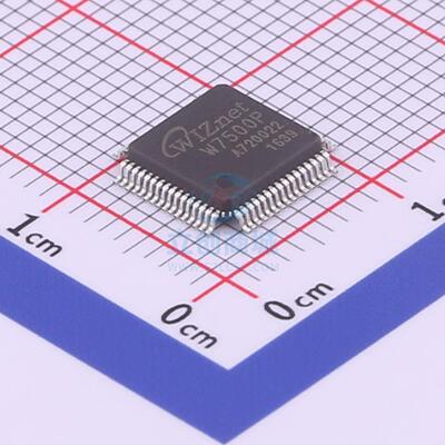 以太网芯片 W7500P TQFP-64 WIZNET