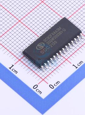 单片机(MCU/MPU/SOC) SC92F84A3M28U SOP28  全新原装进口
