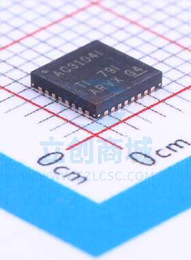 音频功率放大器 TLV320AIC3104IRHBR HVQFN-32(5x5) TI 全新原装