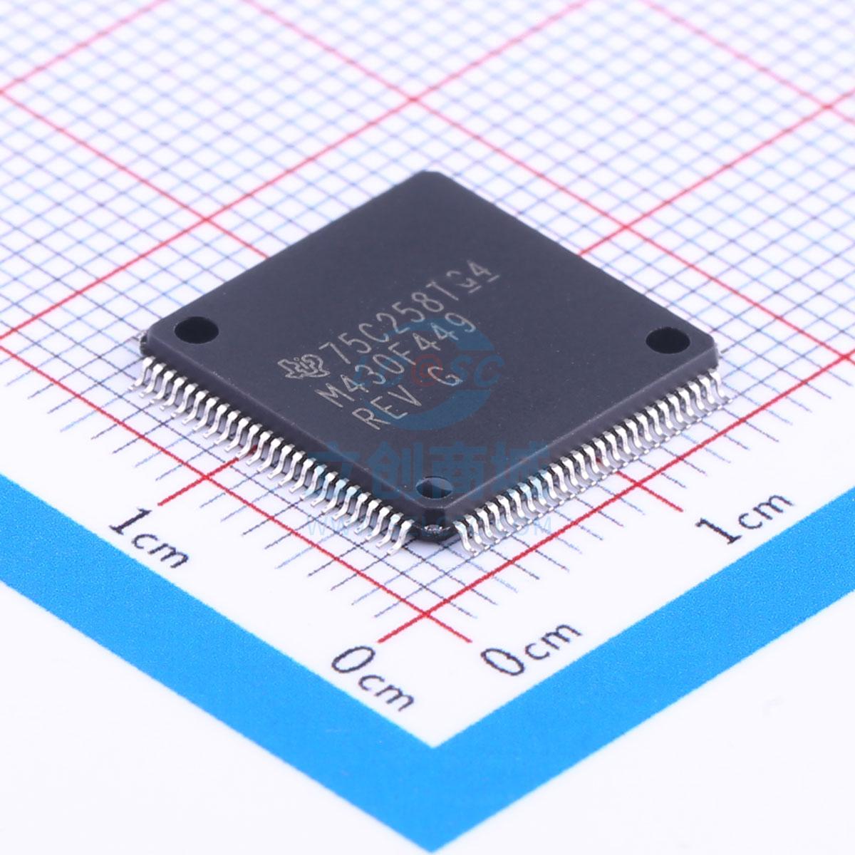 单片机(MCU/MPU/SOC) MSP430F449IPZR LQFP-100_14x14x05P TI 全