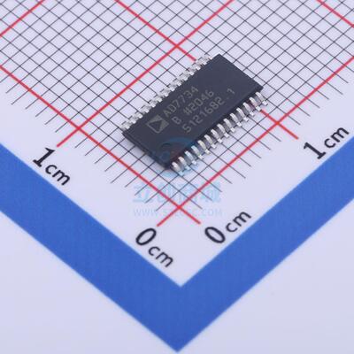 模数转换芯片ADC AD7734BRUZ TSSOP-28 ADI 全新原装进口