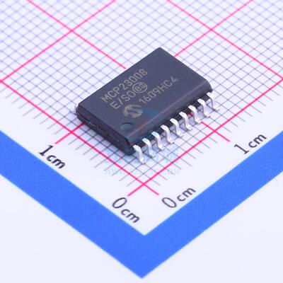 I/O扩展器 MCP23008T-E/SO SOIC-18_300mil MICROCHIP(美国微芯)