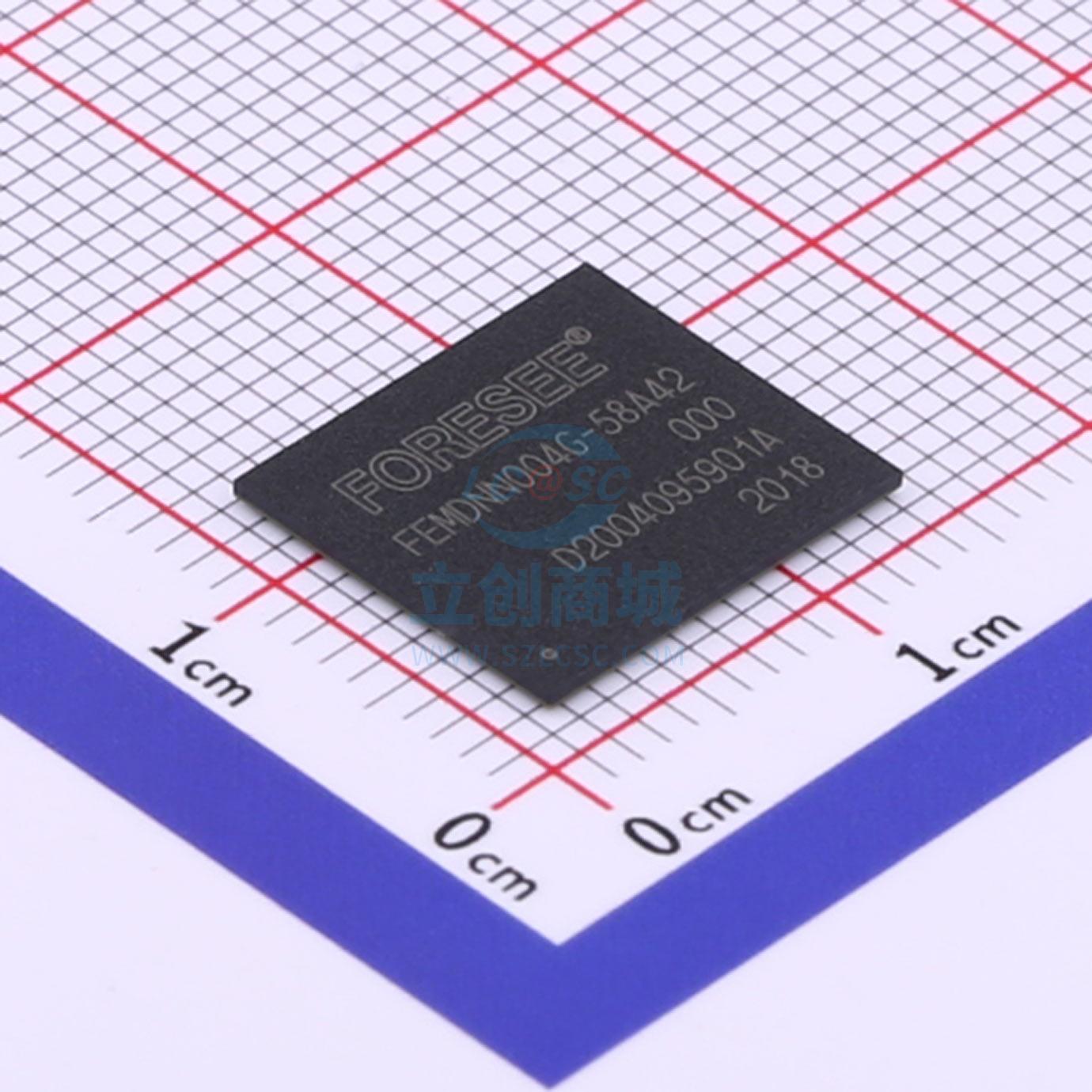 eMMC FEMDNN004G-58A42 BGA-153 FORESEE(江波龙)