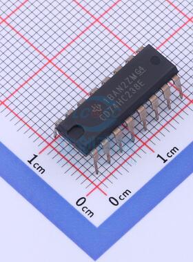 信号开关/编解码器/多路复用器 CD74HC238EE4 PDIP-16 TI全新原装