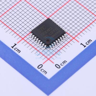 单片机(MCU/MPU/SOC) STC15F2K48S2-28I-LQFP32 LQFP32 STC 全新