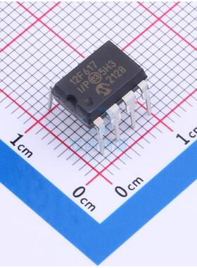 单片机(MCU/MPU/SOC) PIC12F617-I/P PDIP-8 MIC 全新原装进口