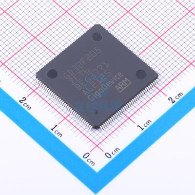 单片机(MCU/MPU/SOC) GD32F205ZET6 LQFP-144 GD 全新原装进口
