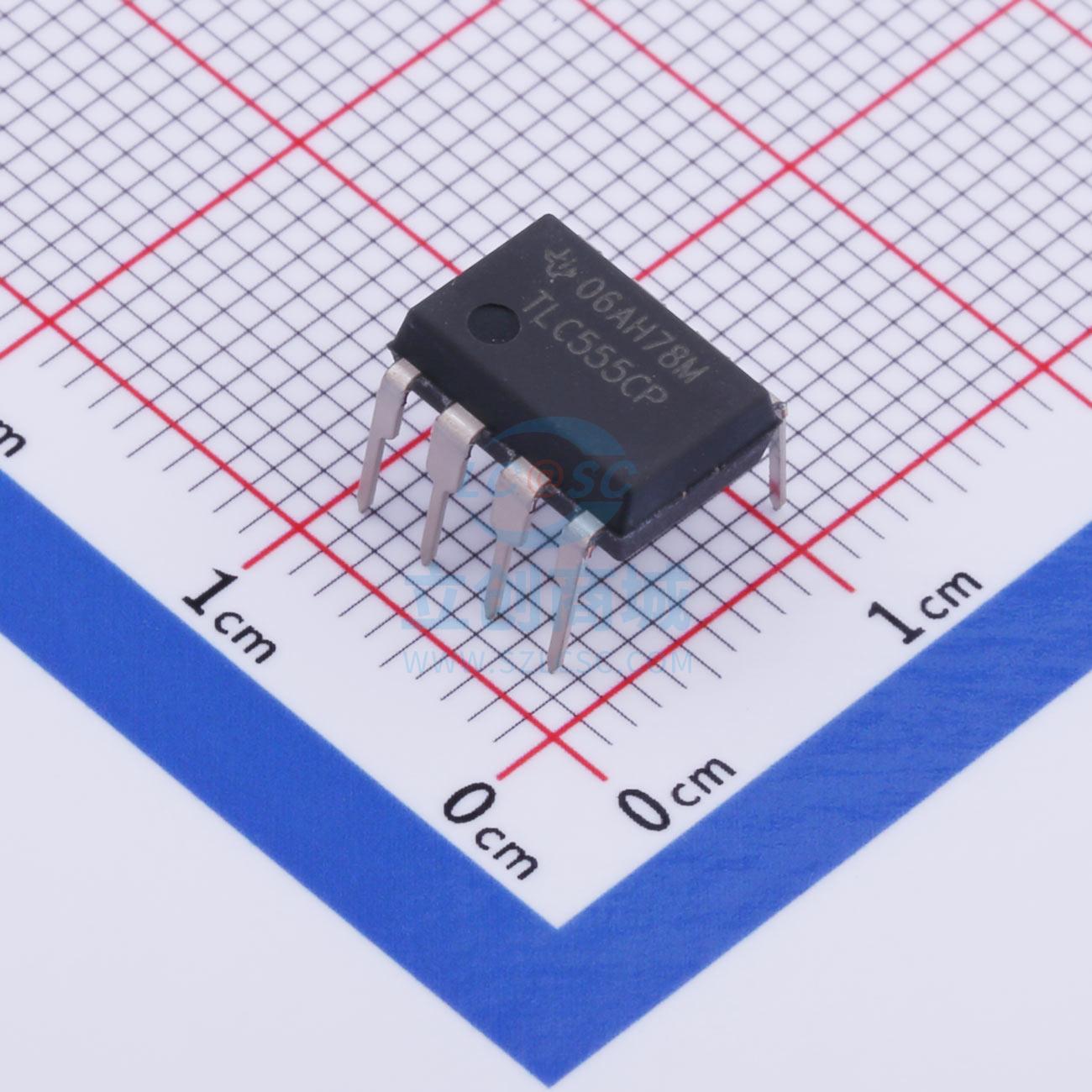 定时器/计时器/时钟振荡器 TLC555CP PDIP-8 TI()