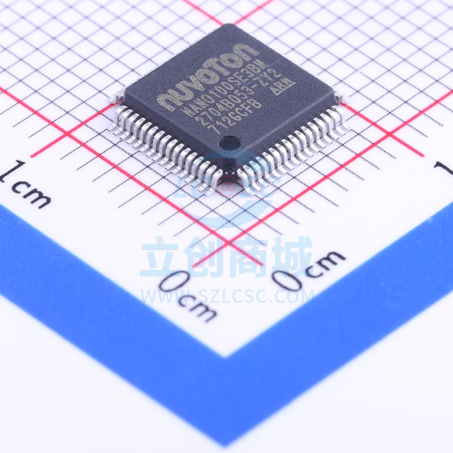 单片机(MCU/MPU/SOC) NANO100SE3BN LQFP-64_7x7x04P 全新原装进