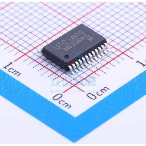 数模转换芯片DAC M62364G-R24-R SSOP-24_208mil UTC(友顺)