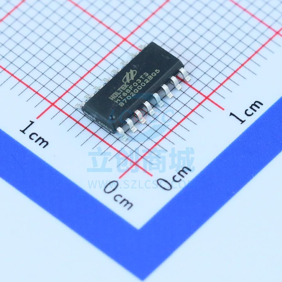 单片机(MCU/MPU/SOC) HT68F03T3 NSOP-16  全新原装进口