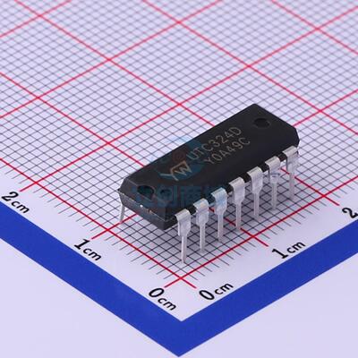 运算放大器 UTC324 DIP-14 YW(友旺)