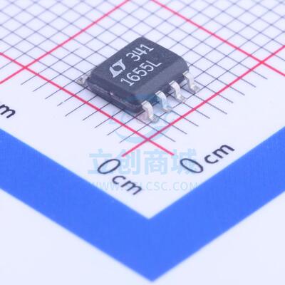 数模转换芯片DAC LTC1655LCS8#PBF SO-8 ADI 全新原装进口
