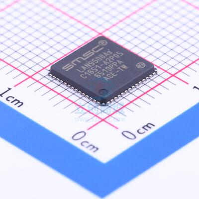 USB芯片 LAN9500AI-ABZJ QFN-56(8x8) MICROCHIP(美国微芯)
