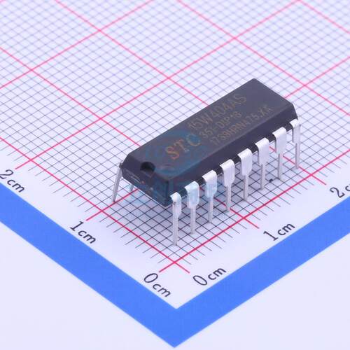 单片机(MCU/MPU/SOC) STC15W404AS-35I-DIP16 DIP-16 全新原装进